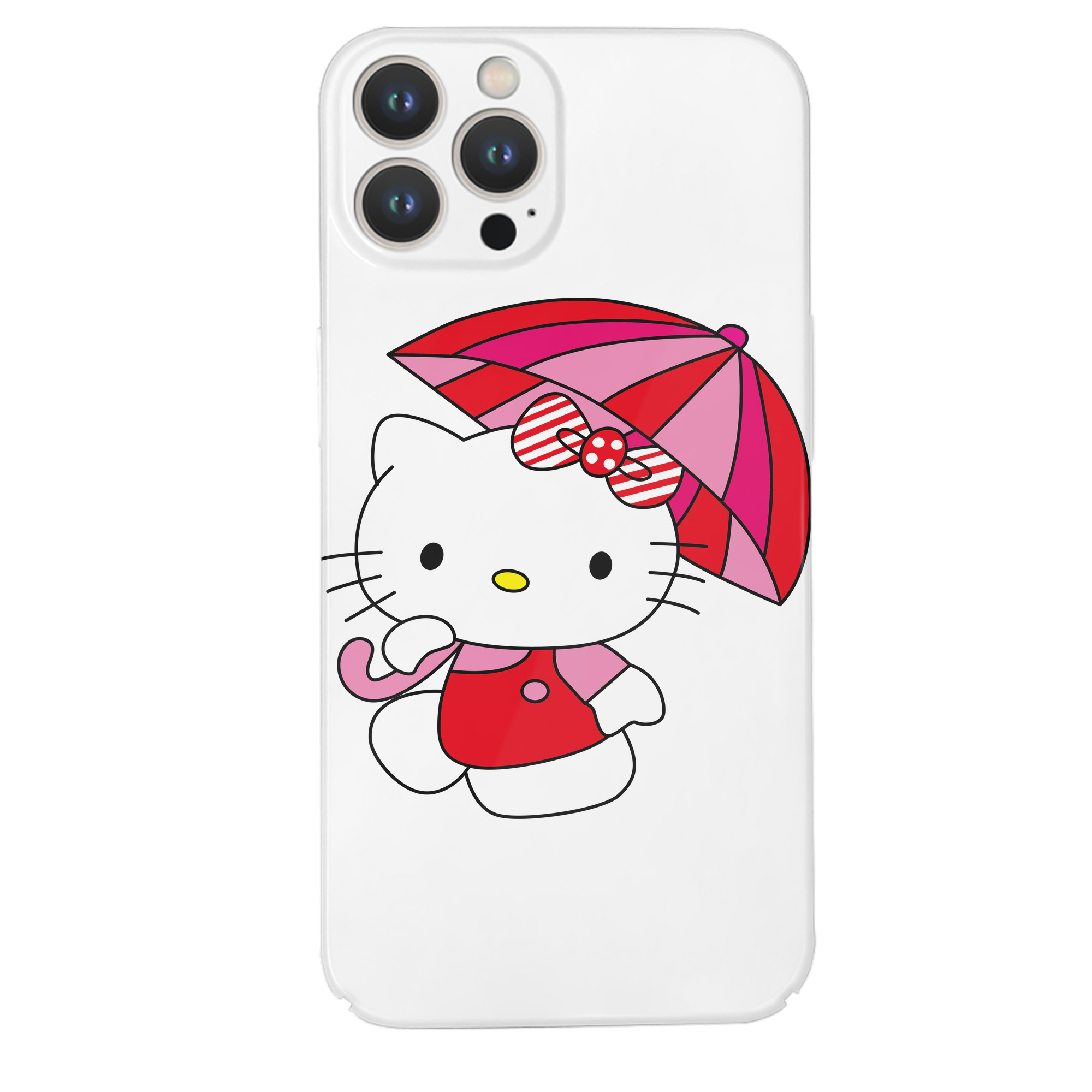 （画像用） Hello Kitty ハローキティ 【iPhone 14シリーズ対応】ハードケース